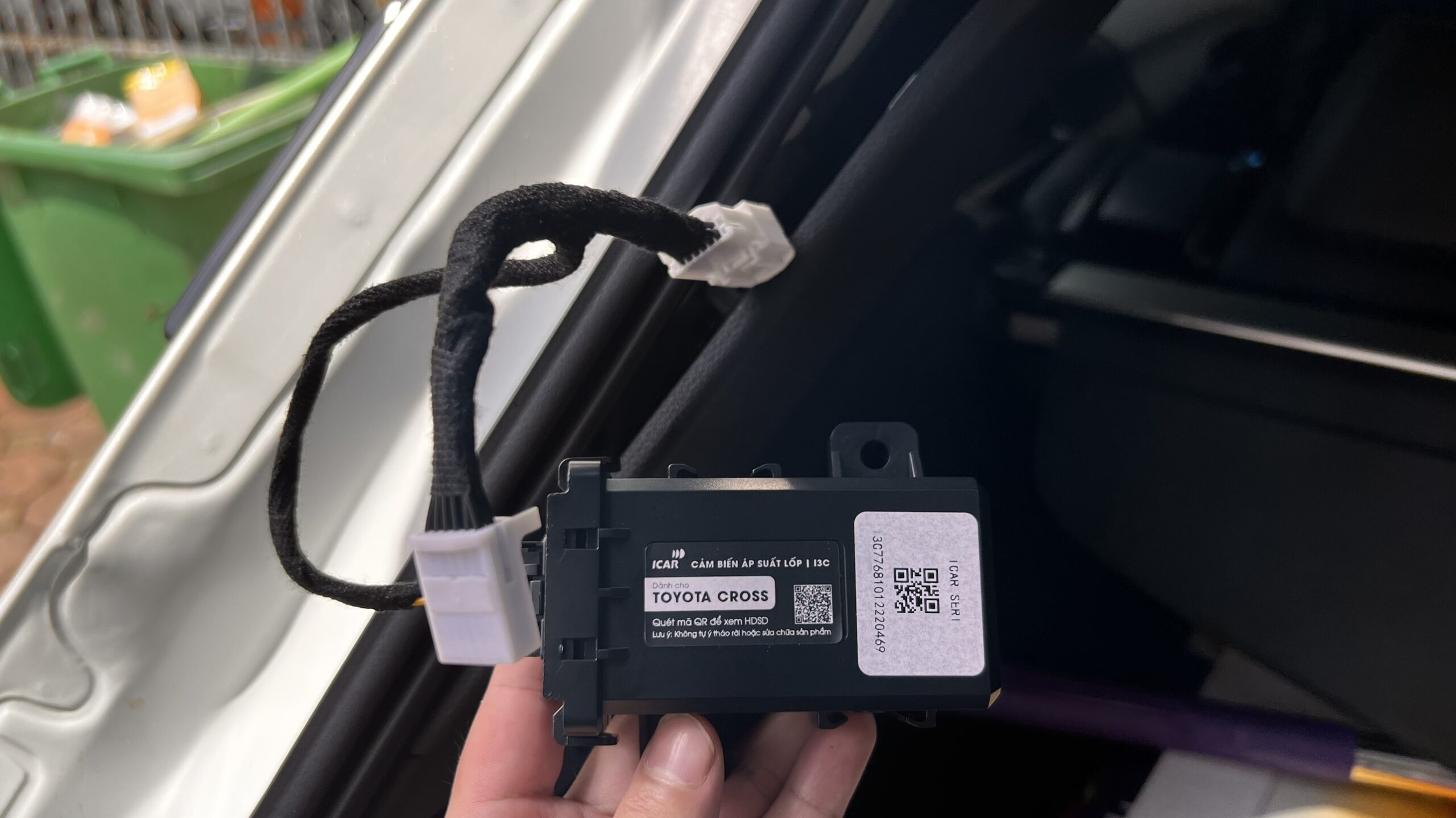 Kích Hoạt Cảm Biến Áp Suất Lốp Ô Tô Icar I3C dành cho Toyota Cross, Toyota Altis 2022+ Tích Hợp Lên Màn Hình ODO