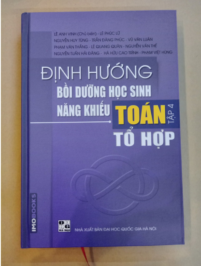 Sách - Định hướng bồi dưỡng học sinh năng khiếu Toán tập 4 - Tổ hợp