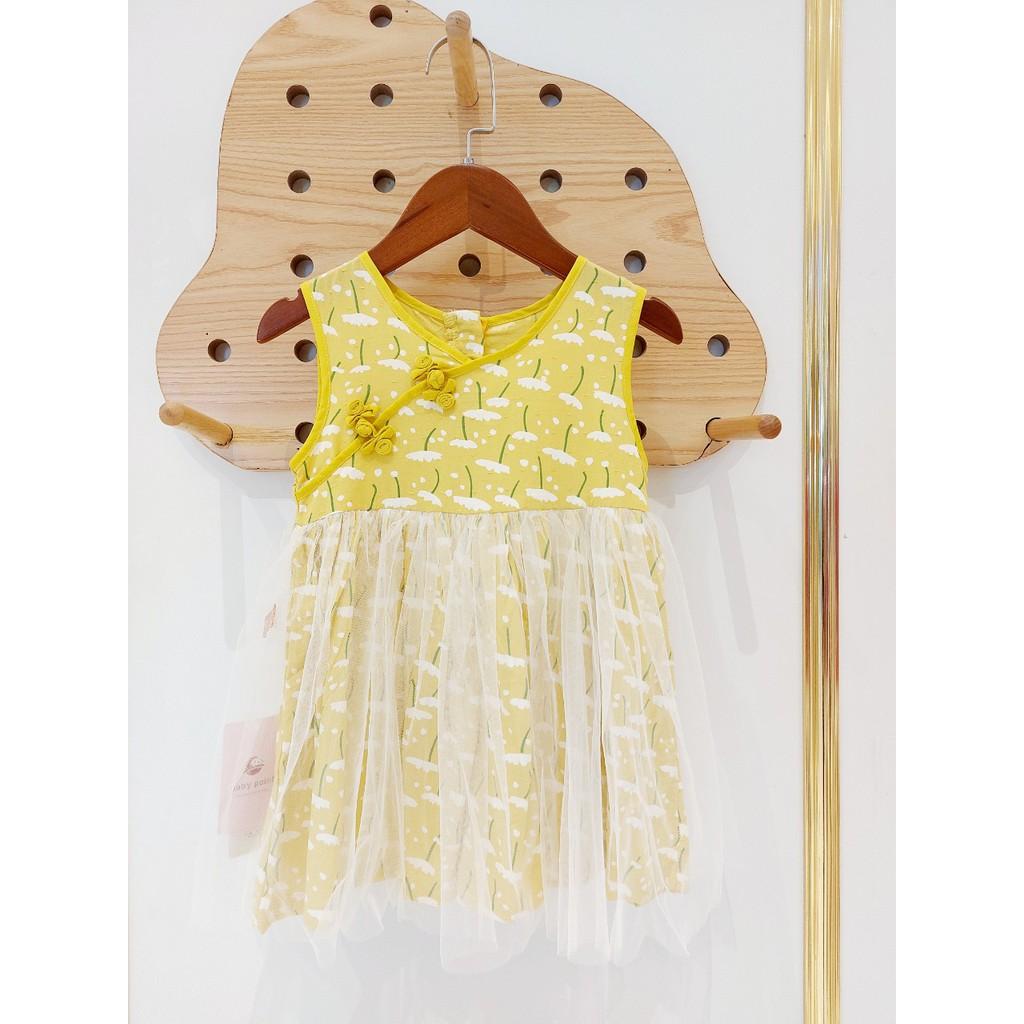 Váy Bé Gái Dáng Xòe Công Chúa Hai Lớp 13-26kg