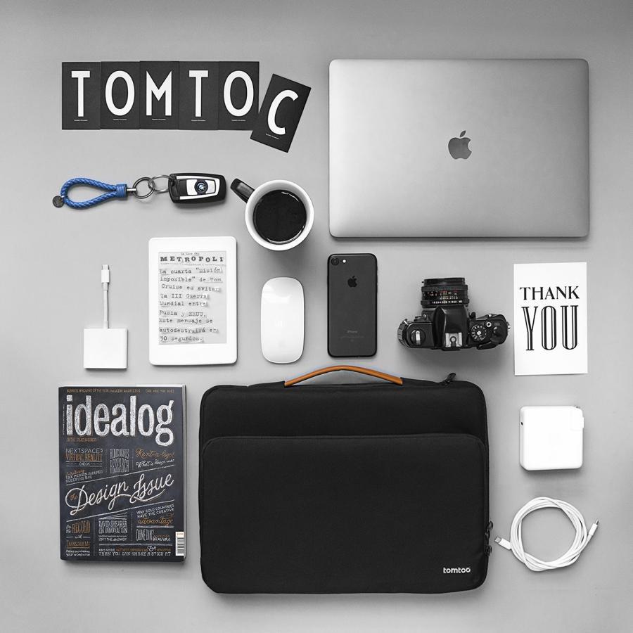 Túi xách chống sốc Tomtoc Briefcase Macbook-Laptop 13inch New - A14 6Màu