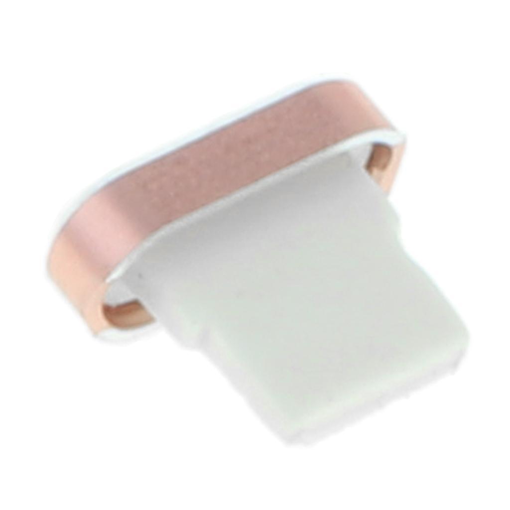 Phone Lens Button Sticker+Dust Cord Holder for iPhone7 pink