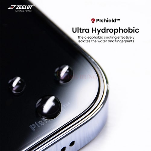 Dán màn hình cường lực Full viền chống tia xanh Zeelot PIshield Nebula dành cho iPhone 13 Series - Hàng chính hãng