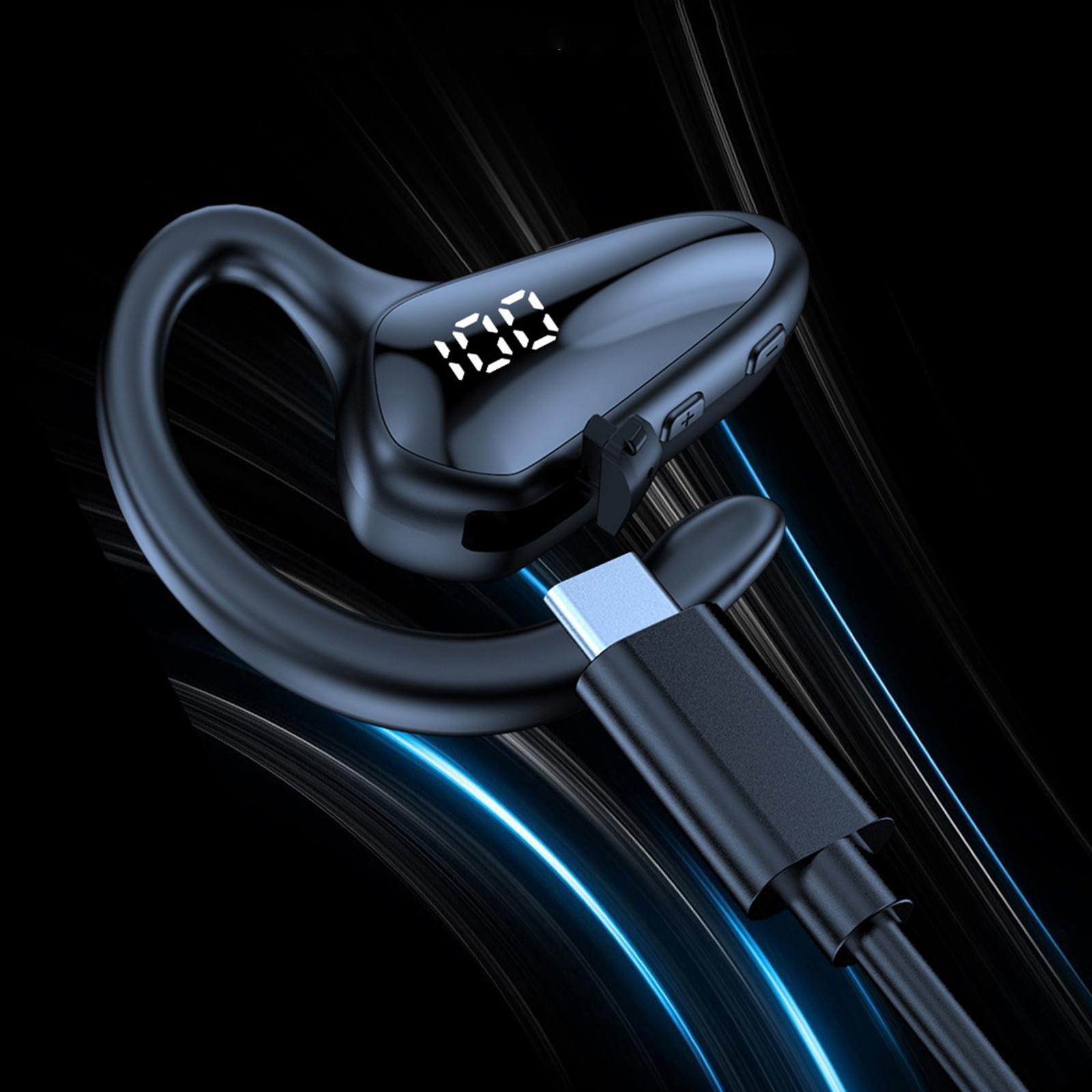 Air Conduction Headphone Durable with Mic for Driving Gym Hiking