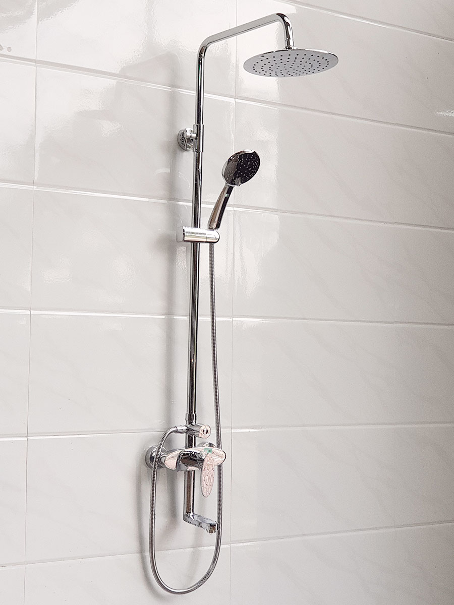 Cây sen nóng lạnh Đồng mạ Chrome Eurolife EL-SC912