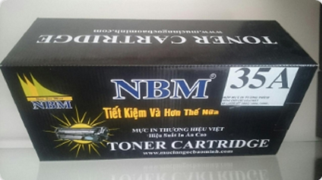 Hộp Mực In Laser NBM 35A, HỘP MỰC HP 35A, HP CB435A, CANON 312 - Hàng Chính Hãng