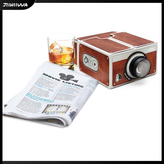 Máy Chiếu 3D Mini DIY Có Thể Điều Chỉnh Cho Điện Thoại Di Động