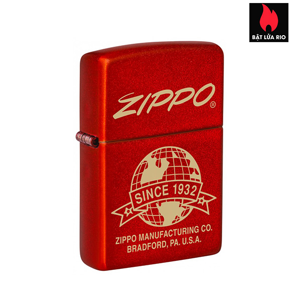 Bật Lửa Zippo 48150 – Zippo Globle Metallic Red