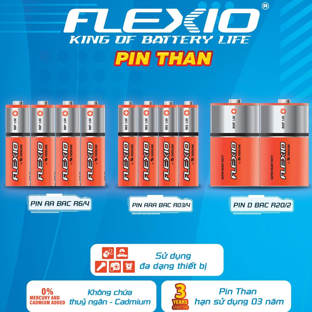 Pin AA Thiên Long Flexio BAC-R6/4