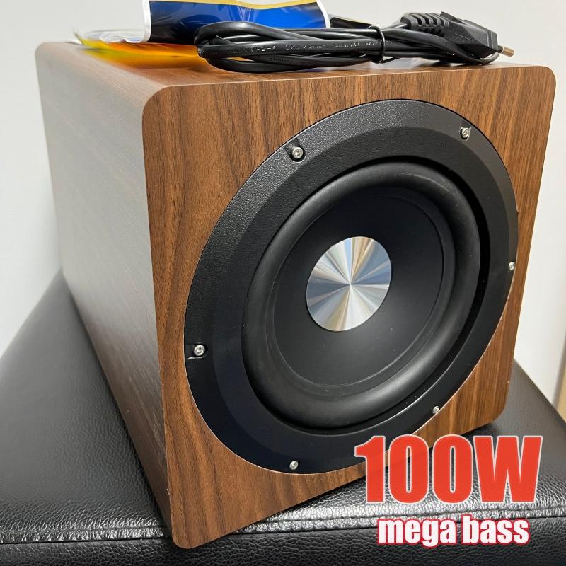 6.5 Inch 100W Công Suất Cao Rạp Hát Tại Nhà Loa Siêu Trầm IBASS Thụ Động Nguyên Chất-Loa Siêu Trầm Tivi Máy Tính Người Đam Mê Bộ Khuếch Đại Âm Thanh HIFI Color: Yellow