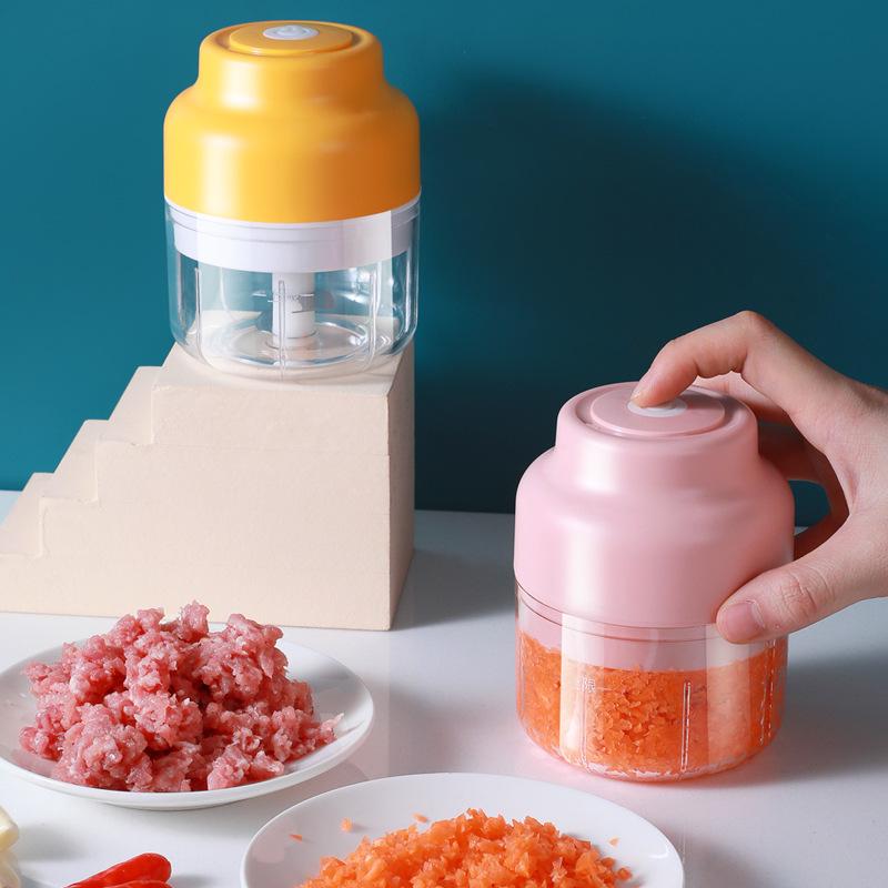 Thực Phẩm Bộ Xử Lý Phối Điện Đánh Thiết Bị Cho Kitchenwireless Sạc Nghiền Tỏi Bé Mini