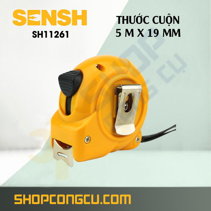 Thước cuộn 5mx19mm Sensh SH11261