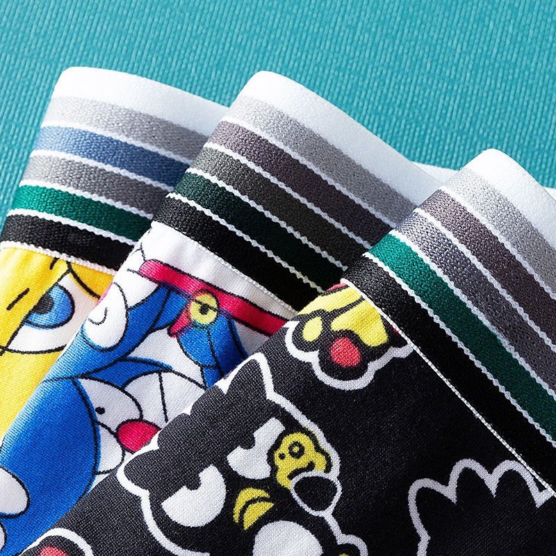 Quần Lót Nam Họa Tiết Dễ Thương Cotton Cao Cấp