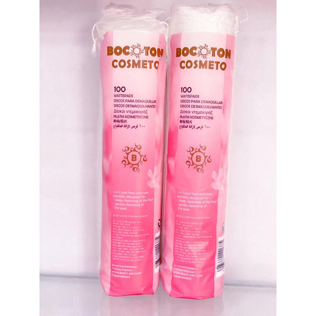 Bông tẩy trang Bocoton Classic Cosmeto 100 Miếng