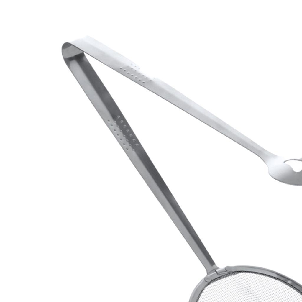 Stainless Steel Filter Food Clip Oil Frying Skimmer Strainer
