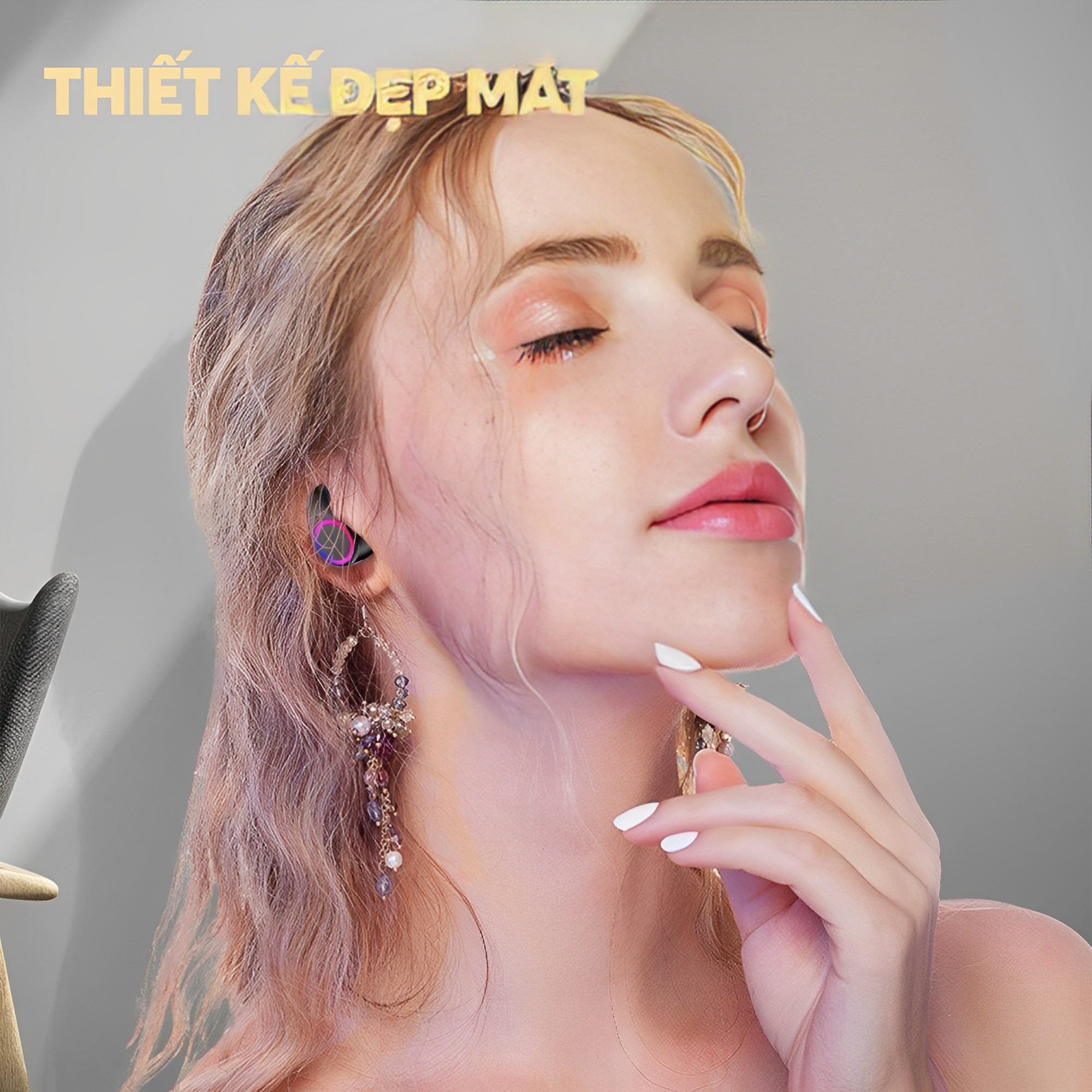 PIN 650H - Tai Nghe Bluetooth Không Dây Nhét Tai Bluetooth 5.3 TWS True Wireless Tai Phone Pin Sạc Dự Phòng Micro Ghi Âm Cảm Ứng Cho Điện Thoại Máy Tính Máy Tính Bàn Laptop Máy Tính Bảng PC Mac MacBook Gaming LT The Deosd MM - Hàng Chính Hãng