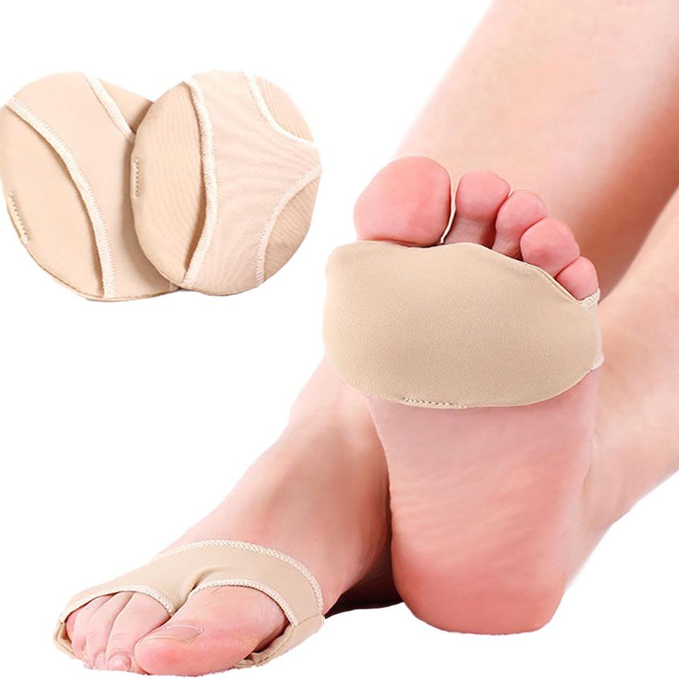 1 Cặp Đệm Silicone Vô Hình Lót Mũi Bàn Chân Chống Trượt Giảm Đau Thoải Mái Cho Nữ