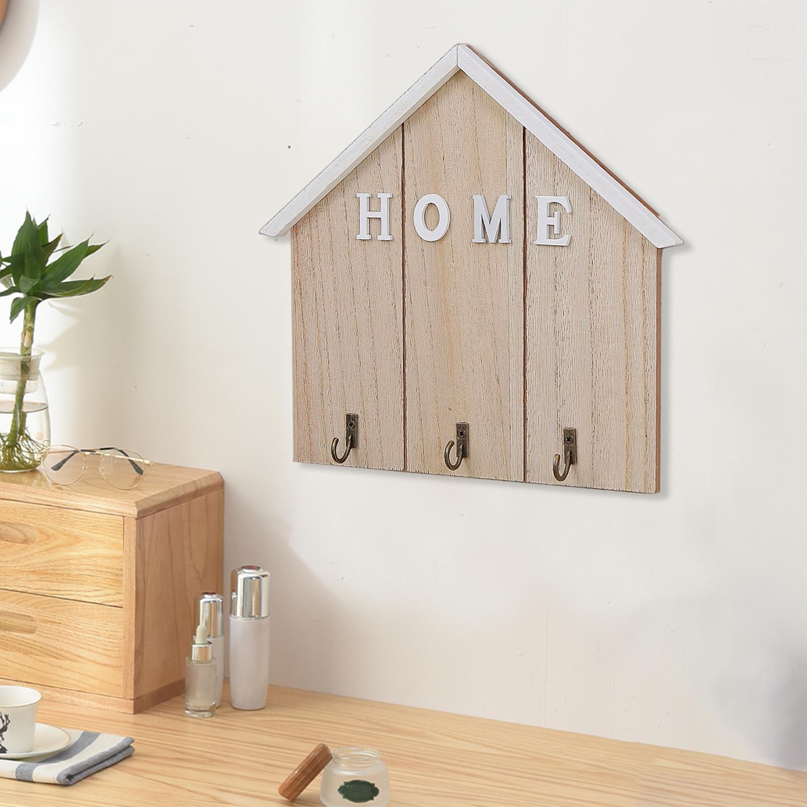 Nordic Wall Hook Key Holder Storage Hanger Wall Hanging Decor for Hat Towel