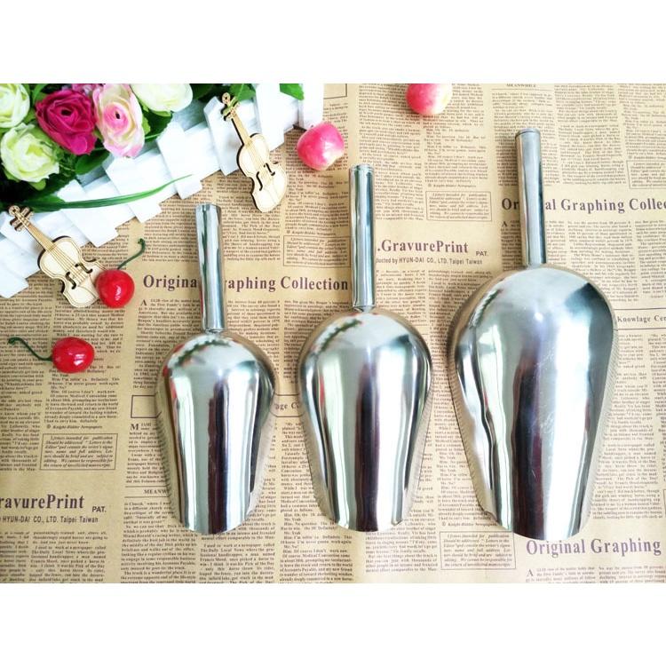 XẺNG XÚC NGŨ CỐC INOX 201