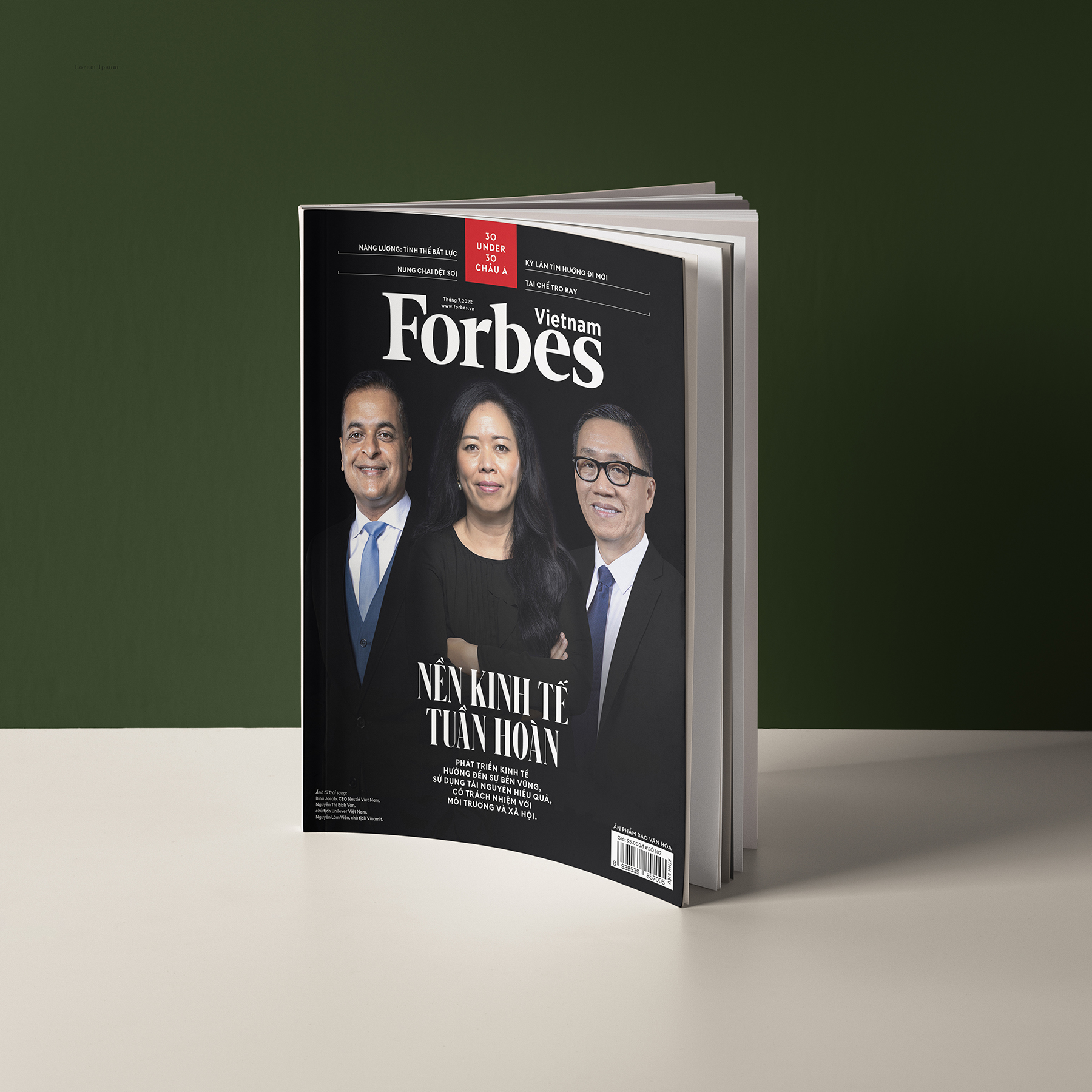 Combo 3 cuốn số Forbes Việt Nam số 107, 109, 111 (Tháng 7,9,11. 2022)