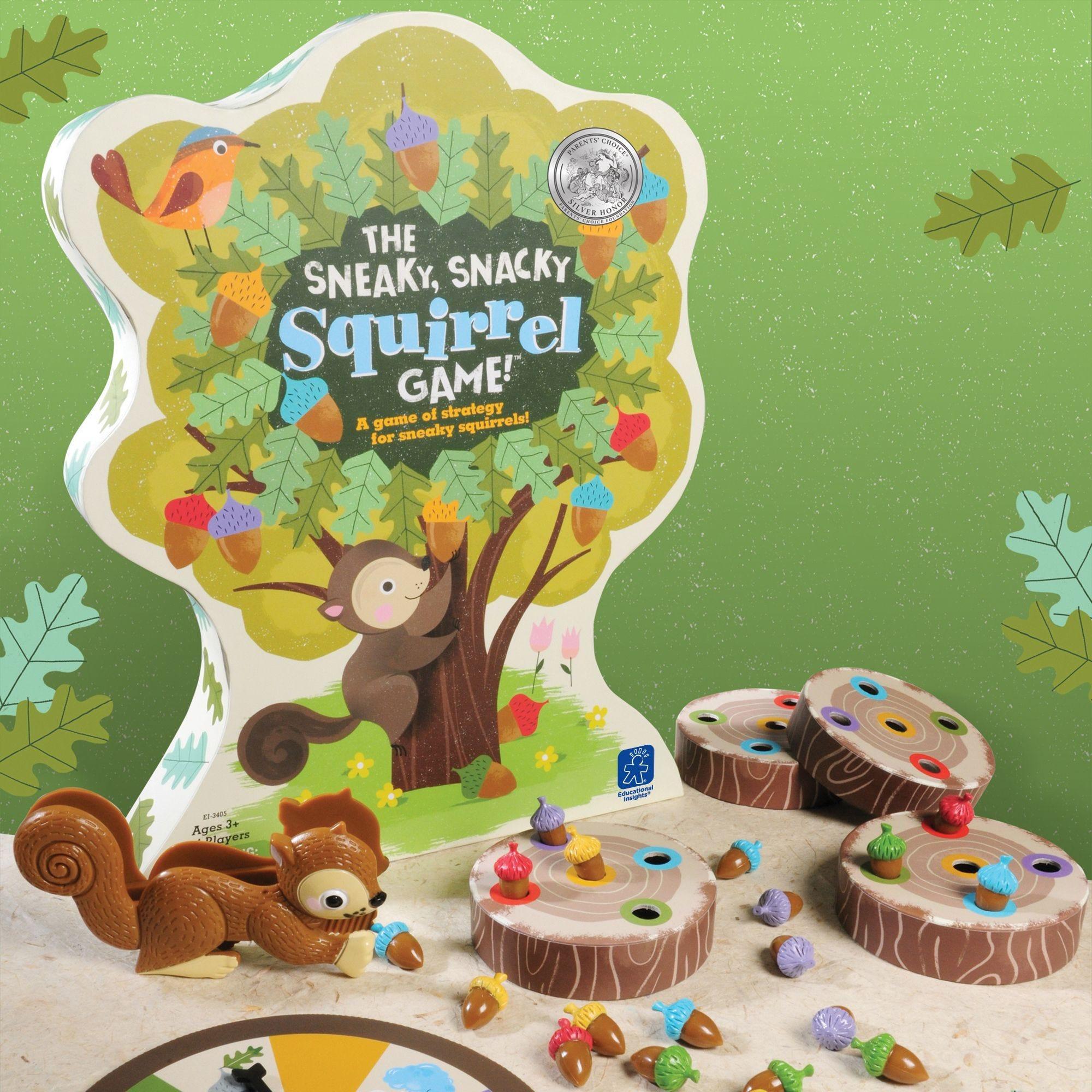 Bộ trò chơi sóc chuột lén lút - The Sneaky Snacky Squirrel Game