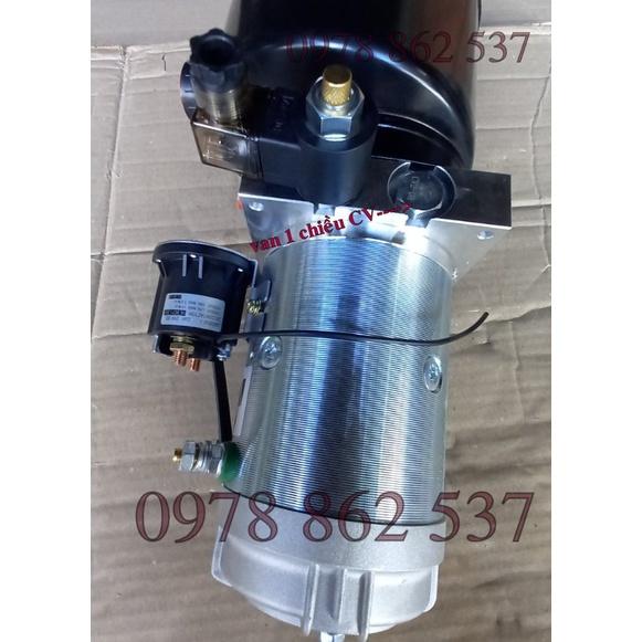 Bộ nguồn thuỷ lực mini DC24V-2,2kw-5.8cc-6L