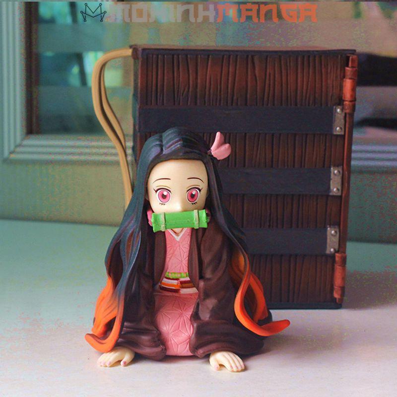 Mô hình Nezuko Kamado (nhân vật em gái Tanjiro) figure Kimetsu no Yaiba Thanh Gươm Diệt Quỷ Cứu Nhân Tanjirou