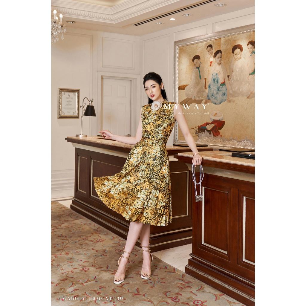 Sét Áo Chân Váy MY WAY In Họa Tiết Sang 6MAB0451-6MCXB230