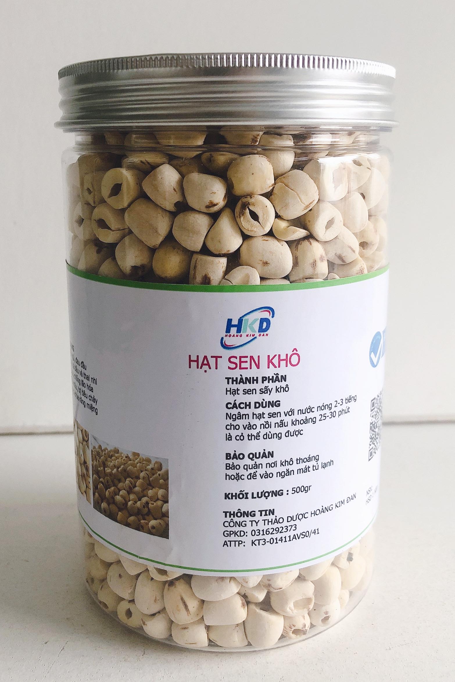 Hạt sen sấy khô (1kg)