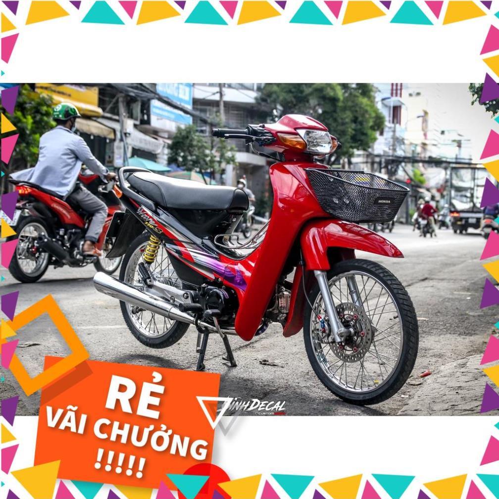 Tem Rời Wave Nhỏ Mẫu S 110 Thái Đen Đỏ Tím