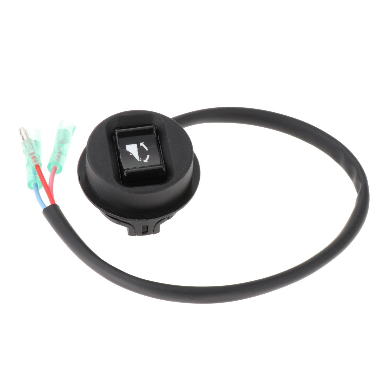 Power Trim & Tilt Switch Assembly, Fit for Tohatsu Outboard Motor 70HP, Replace Spare Parts