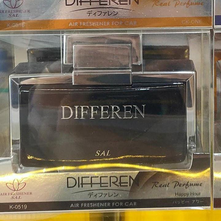 Nước hoa ô tô Differen nước hoa xe hơi cao cấp nhập khẩu từ Nhật Bản chiết xuất 100% thiên nhiên khử mùi chống say xe tố - Mush Noir- xạ hương