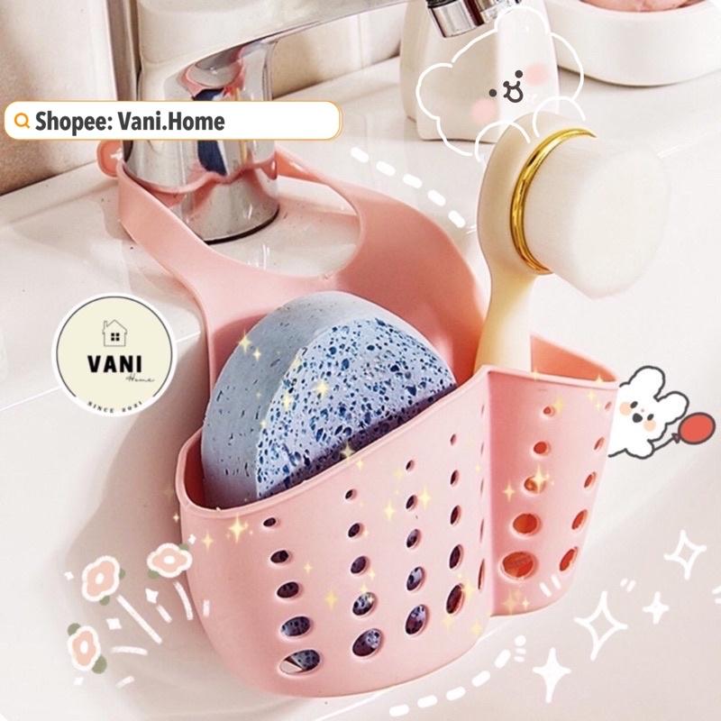 Giỏ Treo Đồ Rửa Chén - Giỏ Đựng Đồ Rửa Bát Đa Năng Bằng Silicon Tiện Lợi - Túi NhựaTreo Bồn Rửa Chén.