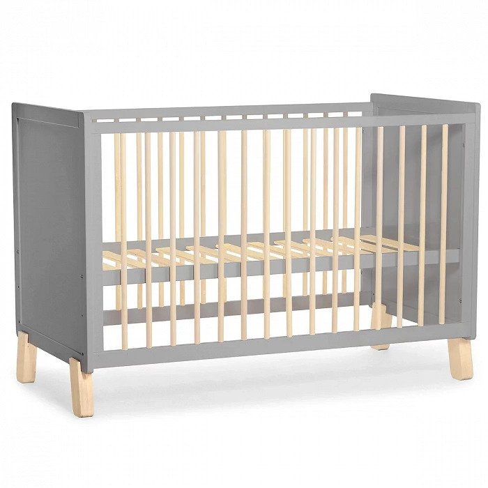 GIƯỜNG CŨI/ NÔI CŨI ĐA NĂNG 2 TRONG 1 (KHÔNG CÓ PHỤ KIỆN NỆM) DÀNH CHO BÉ TỪ 0 THÁNG TUỔI NICO KINDERKRAFT - HÀNG CHÍNH HÃNG