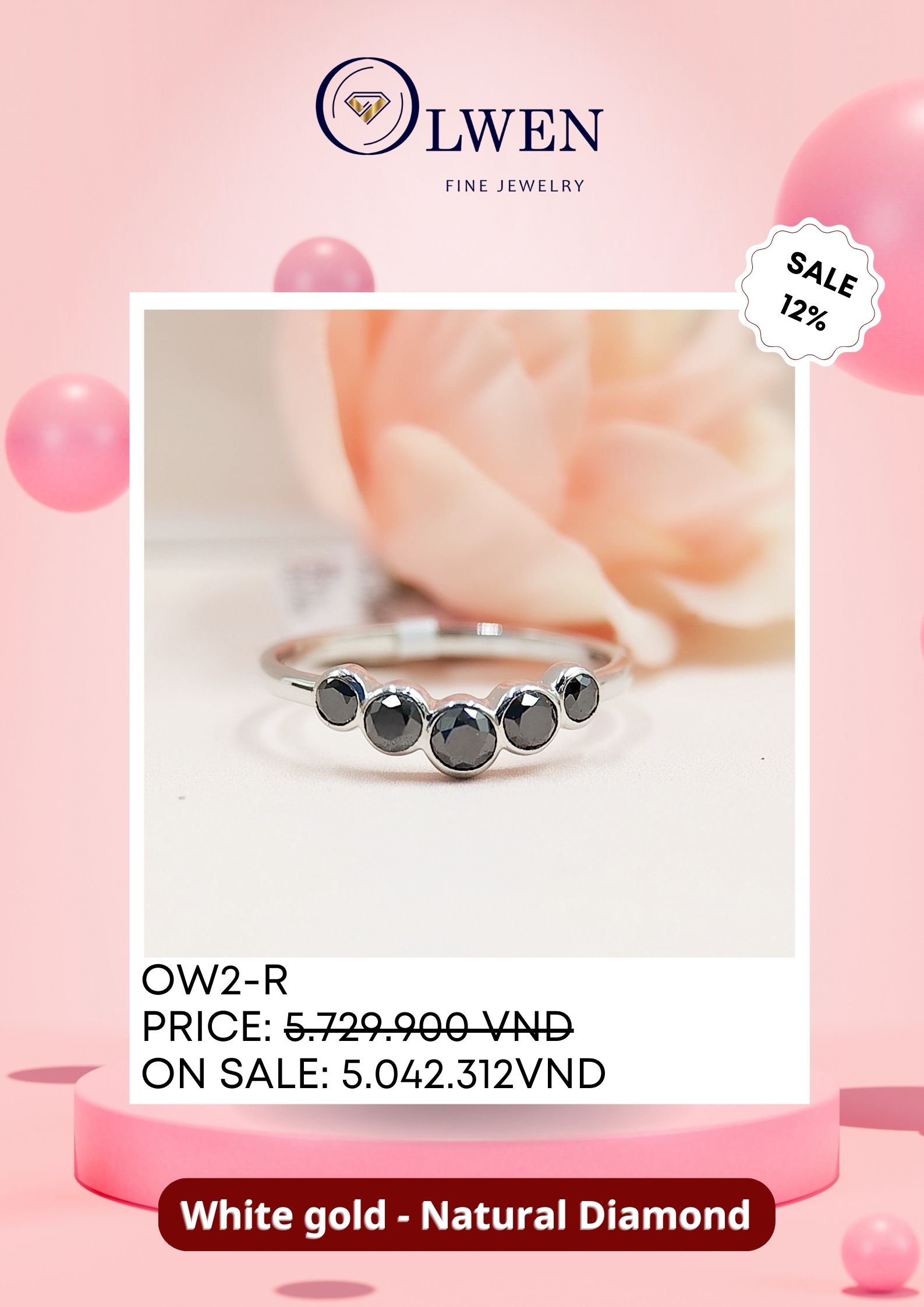 Nhẫn kim cương đen OW2