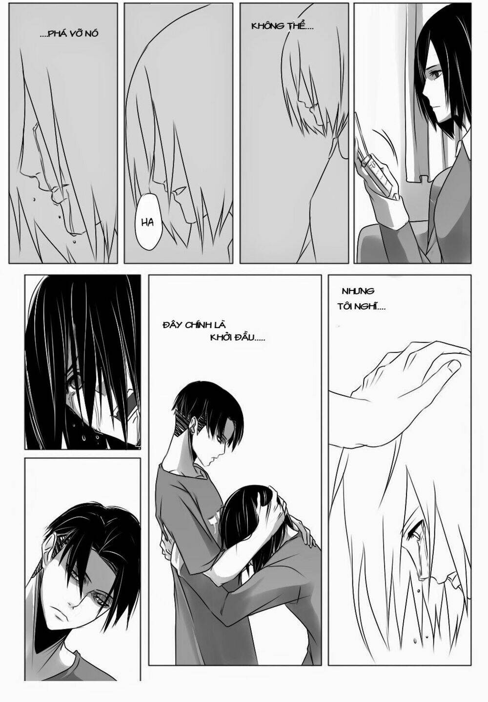 đại chiến titan - doujinshi về cuộc tình tay 4 chapter 4 8