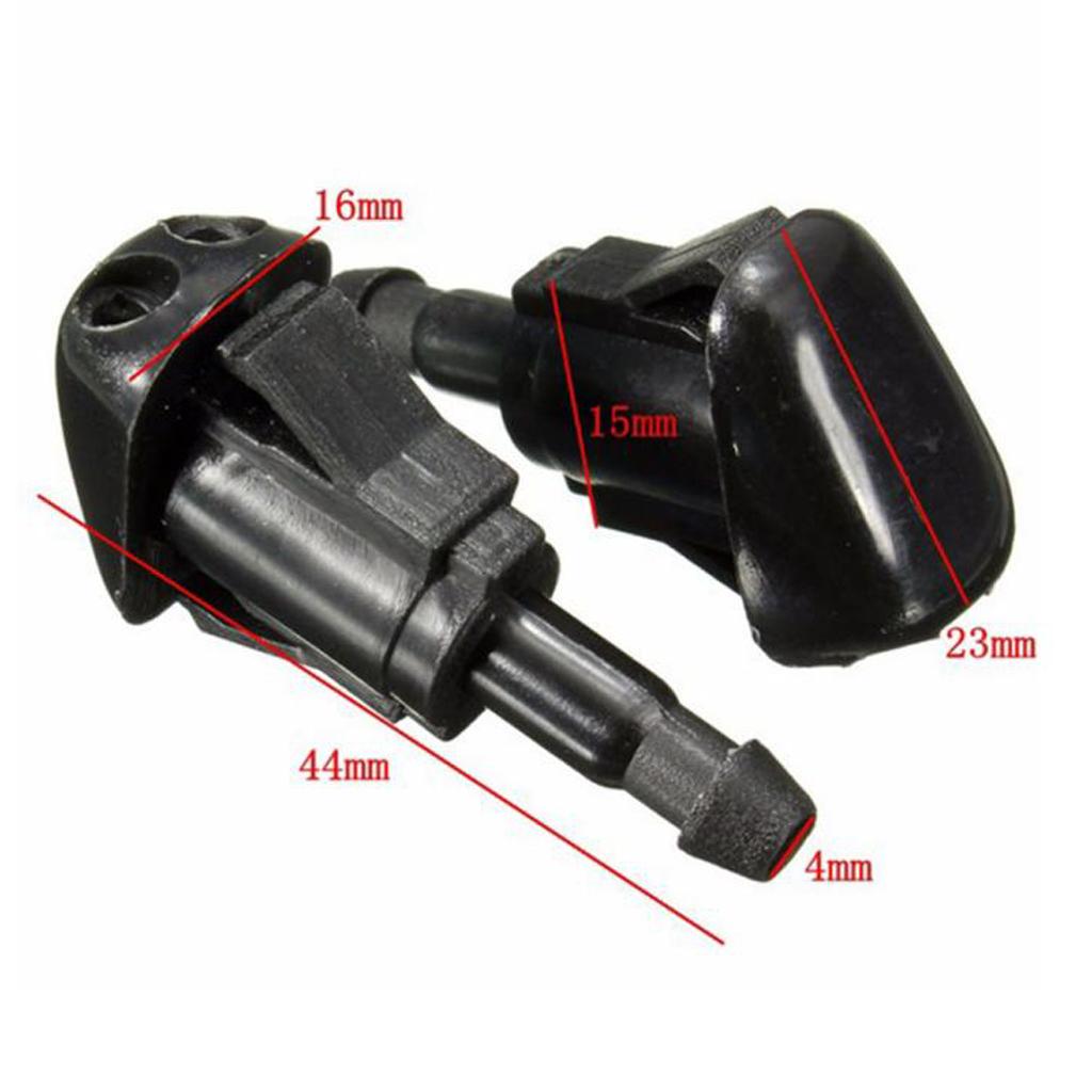 2 Pieces Windshield Washer Nozzles Washer Water Nozzle for