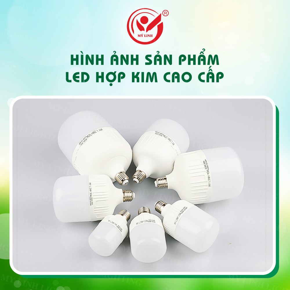 Led bulb trụ Mỹ Linh 30w