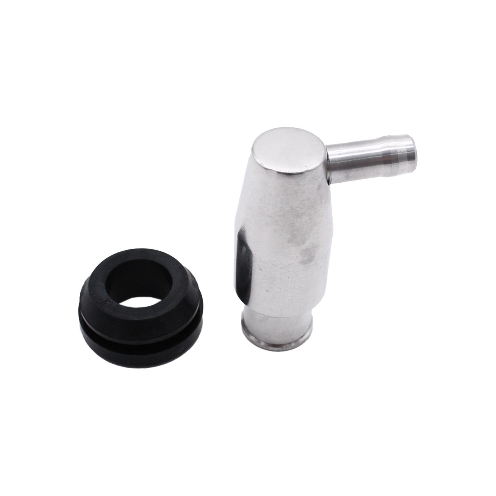 Polished Aluminum Cover Mini Pcv Breather Easy Installation Accessory