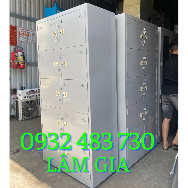 Tủ Hồ Sơ Locker Văn Phòng 10 cửa cao cấp 1m8x90