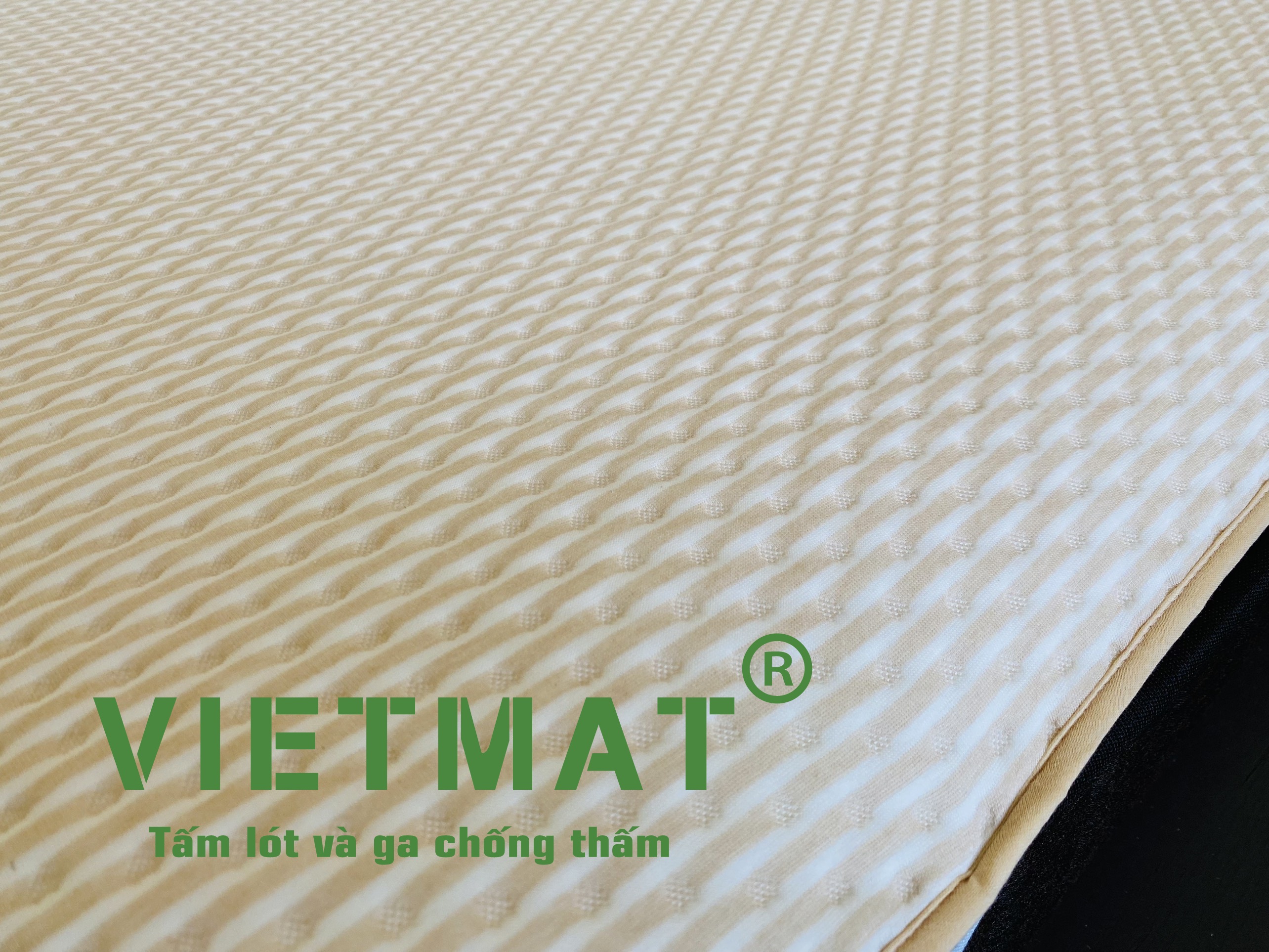 Size trải giường Tấm lót chống thấm cho bé cotton 4 lớp SIÊU VIỆT (SUPERMAT)