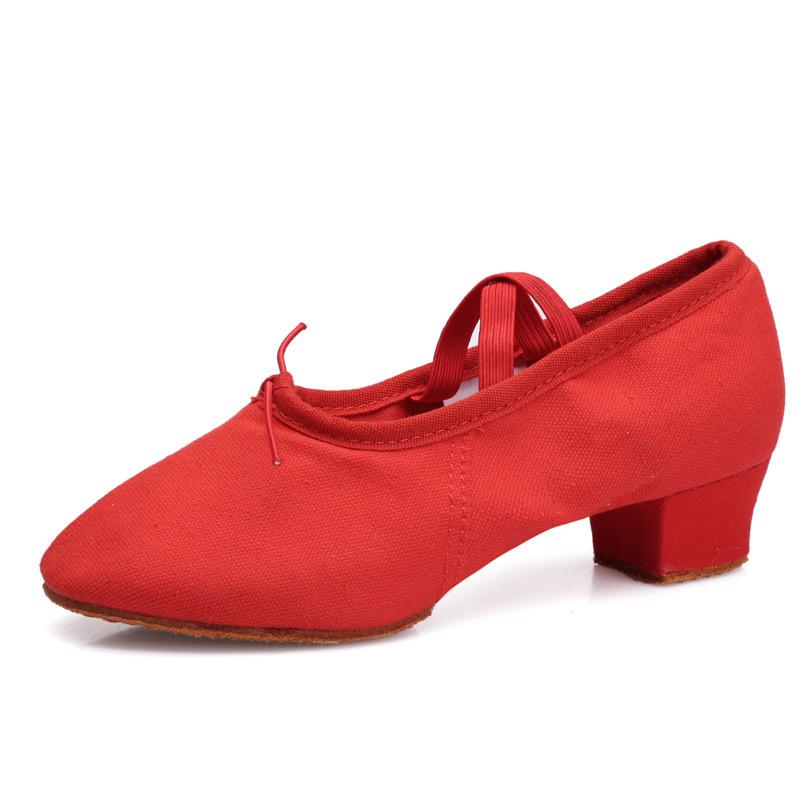 Giày nhảy jazz phụ nữ salsa giày nhảy múa latin ballet ballet giày Tango giáo viên phù hợp với giày thể thao khiêu vũ yoga Color: White Shoe Size: 33