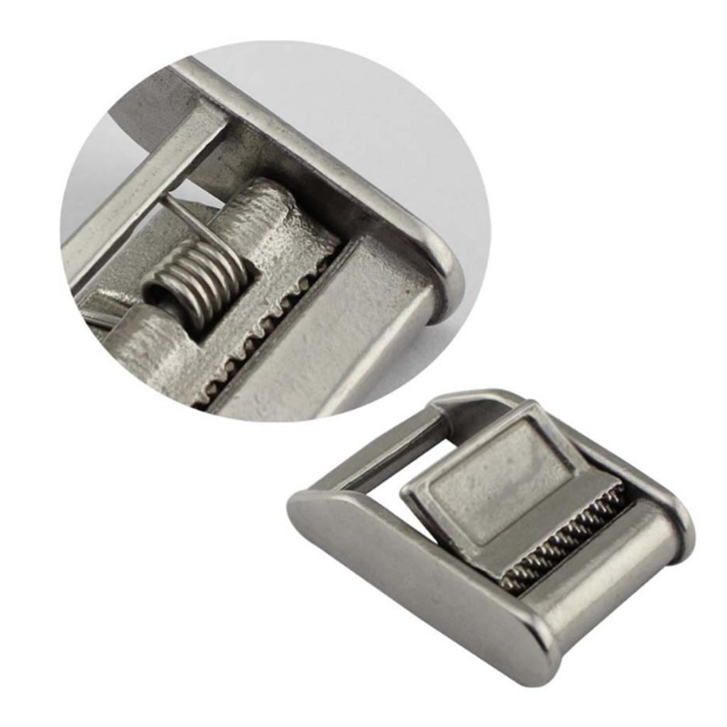 3 Pieces Stainless Buckle for Luggage Rack Straps