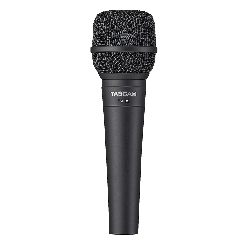 Micro có dây cầm tay TASCAM TM 82 ( chuyên hát vocal, karaoke, thu nhạc cụ ) - Hàng chính hãng