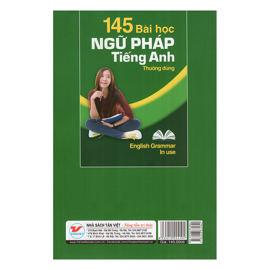 145 Bài Học Ngữ Pháp Tiếng Anh Thường Dùng