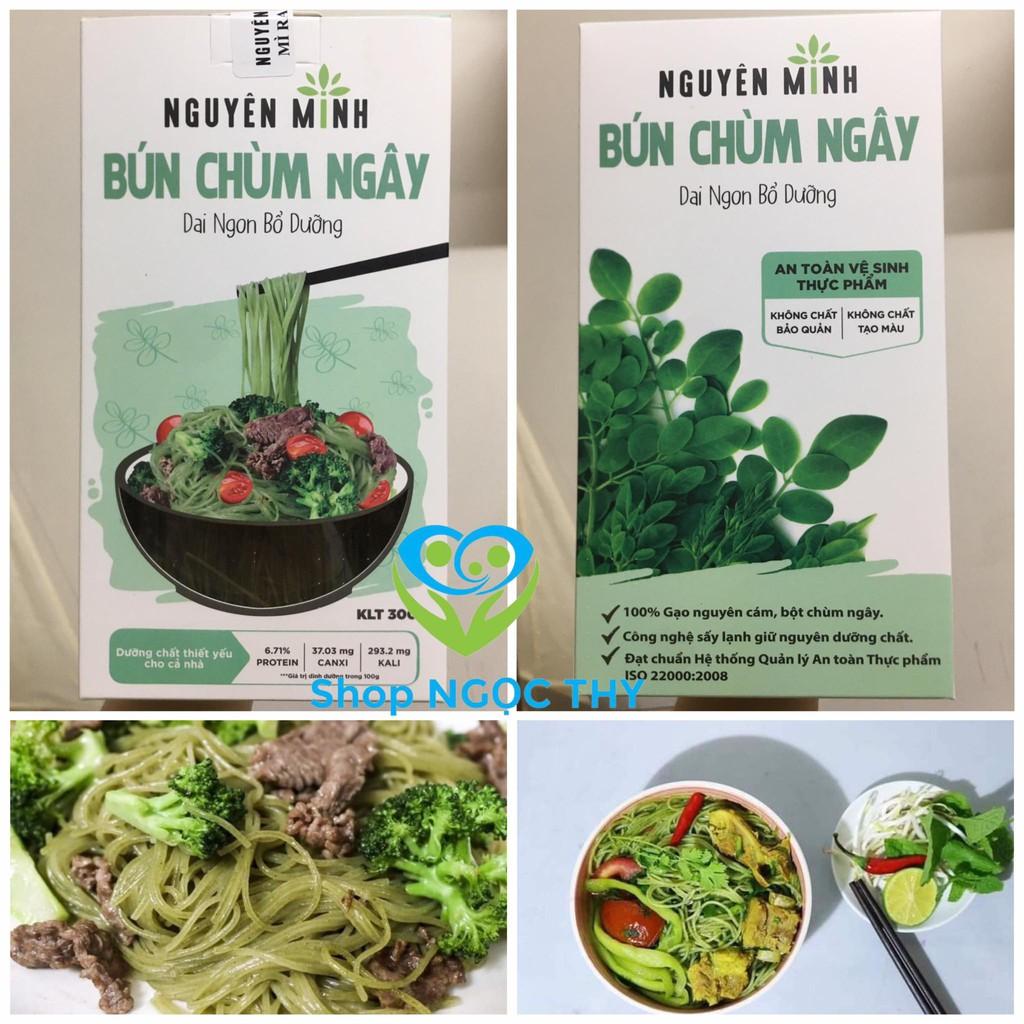 Bún chùm ngây Nguyên Minh 300gr, bún chùm ngây từ gạo lứt ăn kiêng giảm cân