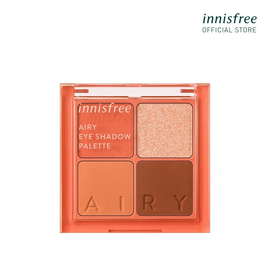 Bảng phấn mắt Airy Mauve Rose innisfree Airy Eye Shadow Palette 7.1g