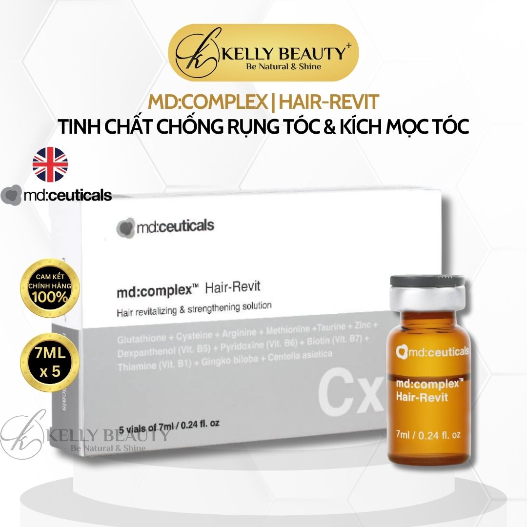 Tinh Chất Giảm Rụng Tóc, Kích Thích Mọc Tóc MD:COMPLEX Hair Revit CX - md:ceuticals | Kelly Beauty