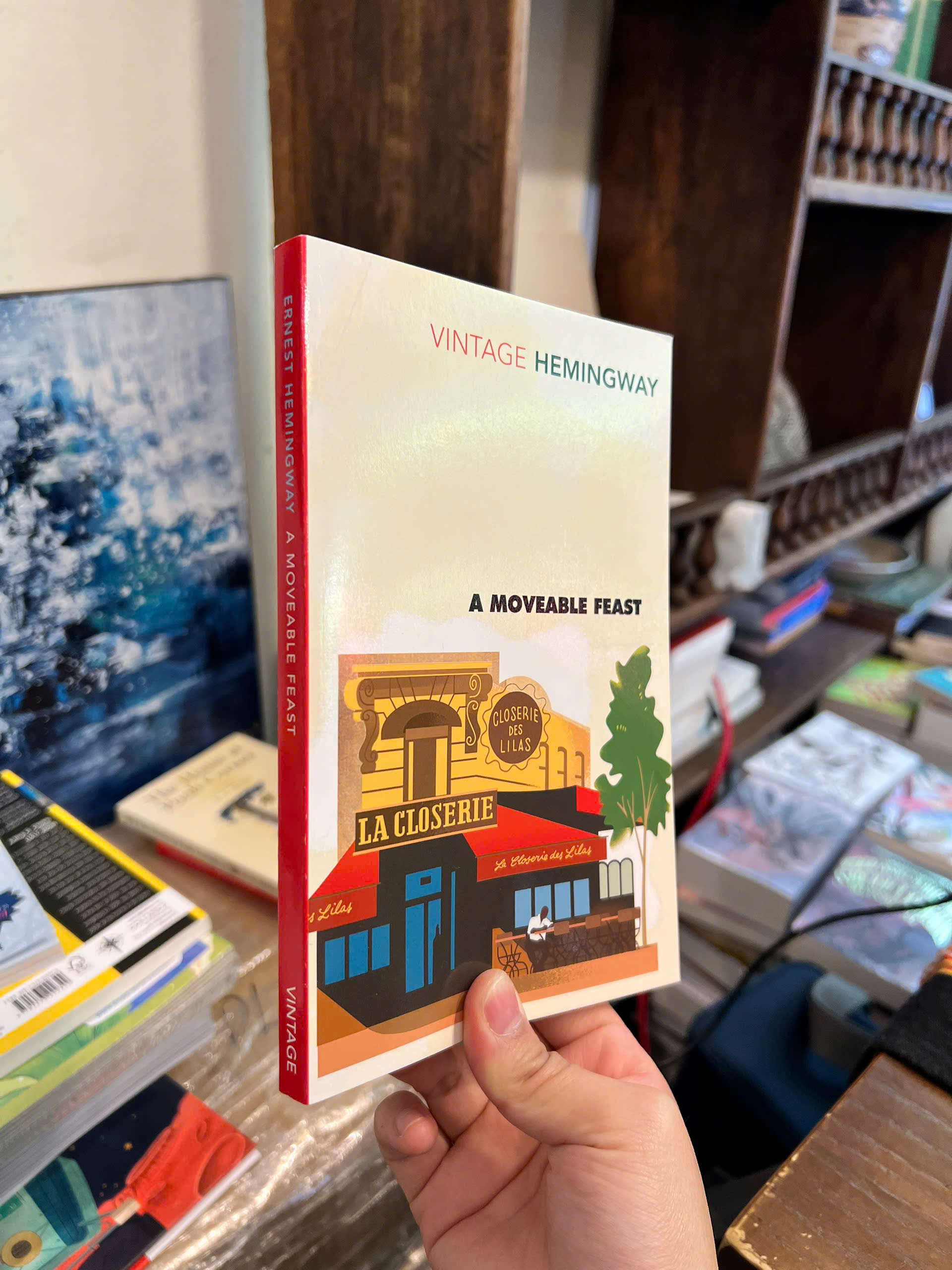 Sách - A Moveable Feast by Ernest Hemingway | Nobel Prize Winner / Classics / Memoir / Ngoại văn