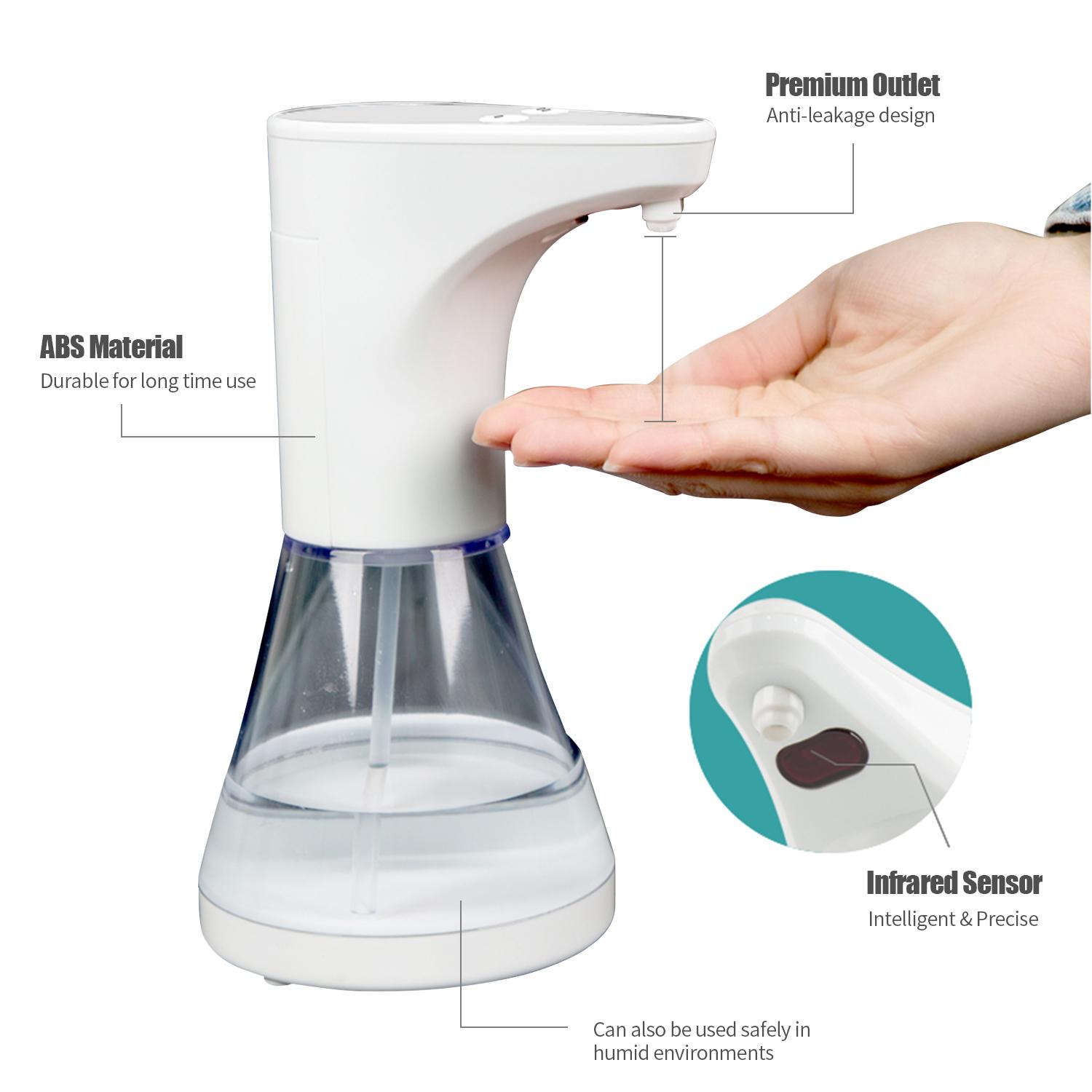 Máy rửa tay xà phòng tự động có cảm biến IR -480ml