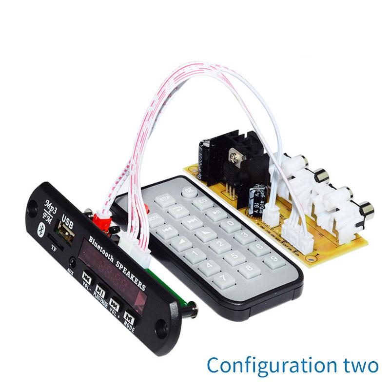 UNISIAN Bluetooth Bộ Giải Mã Ban HIFI MP3 WMA Âm Thanh Nghe Hỗ Trợ Aux Đĩa USB TF-Card Đài Phát Thanh Bộ Giải Mã mô đun Cho Xe Hơi Amplifer